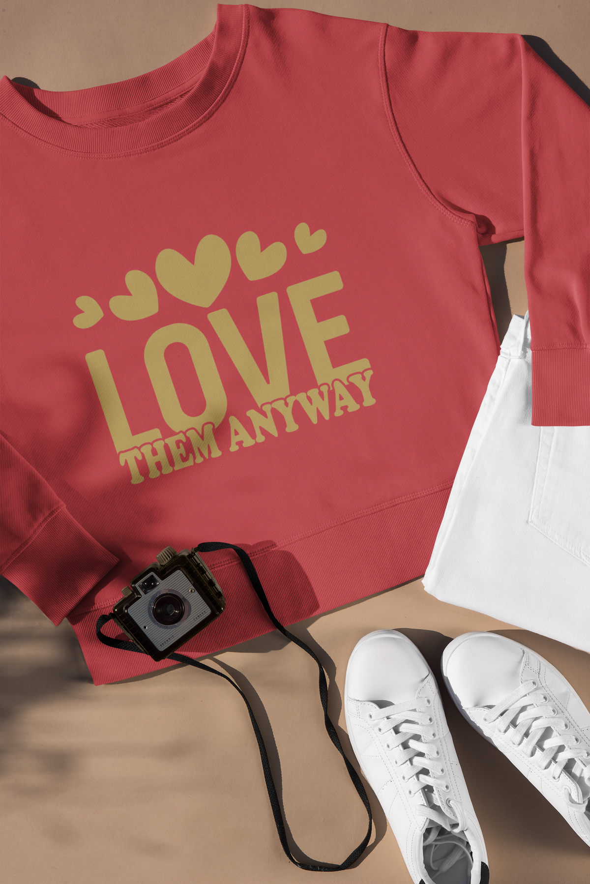Love Them Anyway Crewneck Sweatshirt